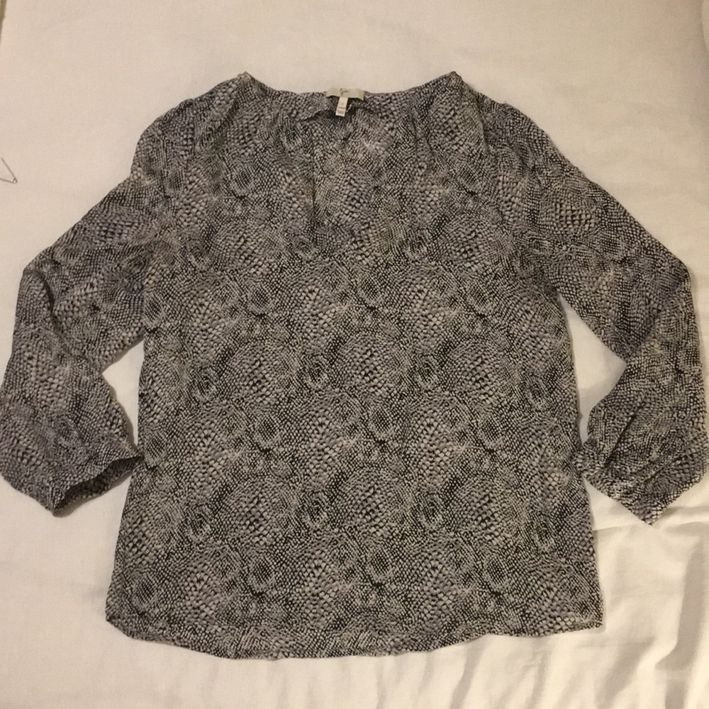 Joie Silk Blouse Size Small